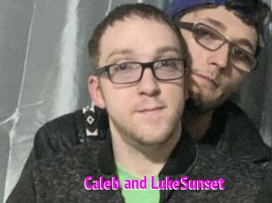 Caleb_and_LukeSunset