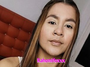 Kahomifoxxx