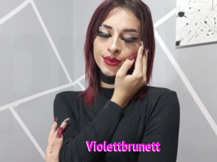 Violettbrunett